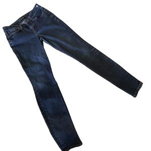 Joe’s Jeans Skinny Ankle Denim Blue Dark Wash Size 24
